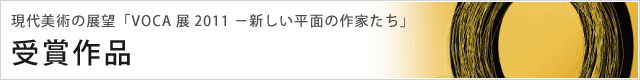 現代美術の展望「VOCA展2011 −新しい平面の作家たち」 受賞作品