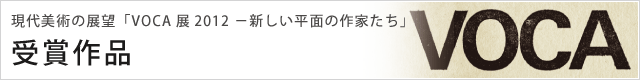 現代美術の展望「VOCA展2012 −新しい平面の作家たち」 受賞作品