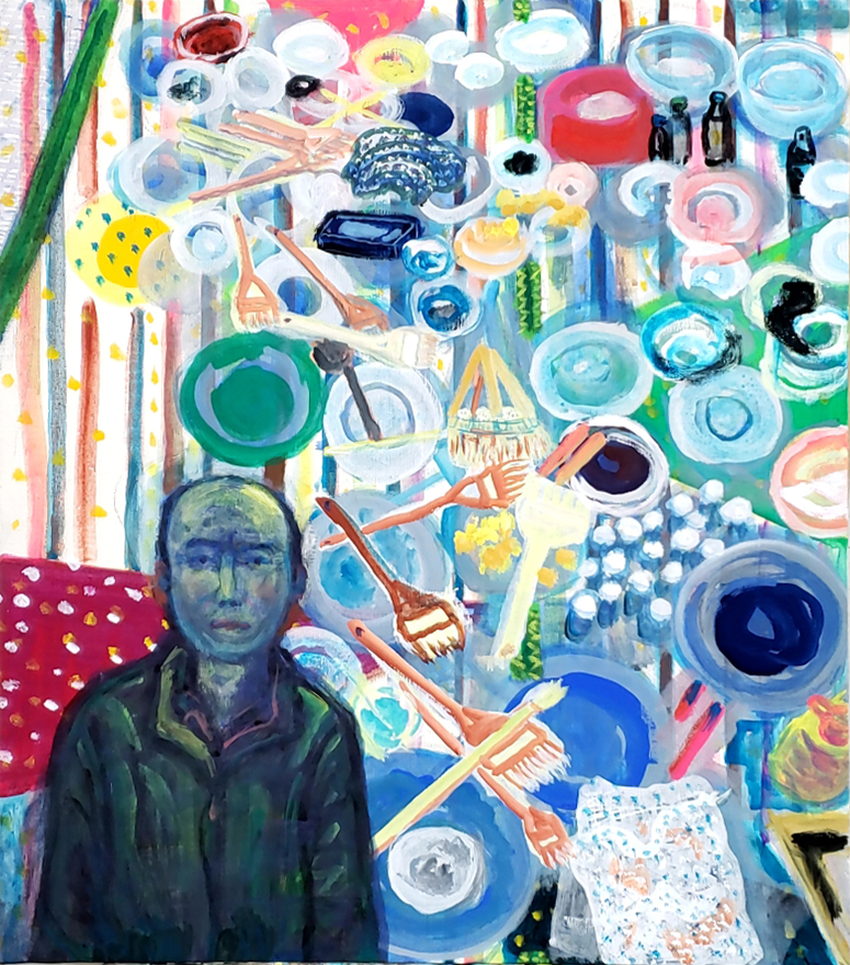 上野の森美術館 - アートスクール - アトリ絵ブログ - 【講座の様子