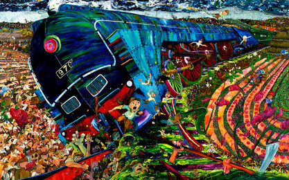 鍬の戦士と鉄の巨人