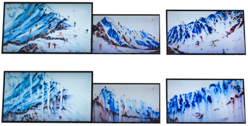 「shining mountain／climbing the world #03-1〜03」