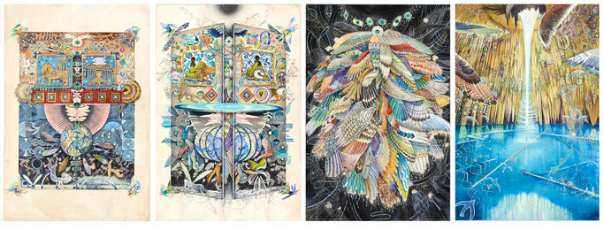 遺伝子 / Gene　1-原始の扉、2-時間を開く、 3-生は変化する、4-継承される遺伝子