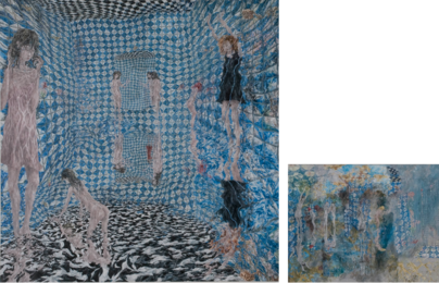 「BATH, L」「  Funicula（仮題）のための習作 b」