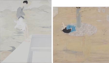 「屋上公園」「ふくろのウサギ」